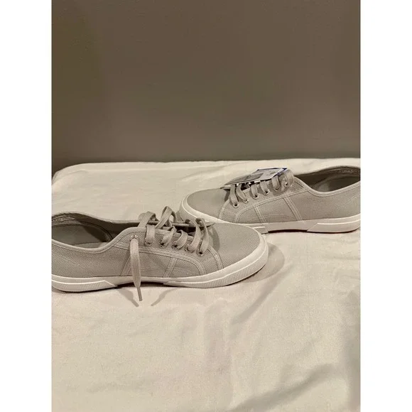 Superga 2750 Cotu Classic Canvas Lowtop Sneakers Grey Unisex 8.5M 10W NWOB - Picture 5 of 6